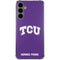 Texas Christian University TCU Horned Frogs Galaxy S24 Plus Clear Case